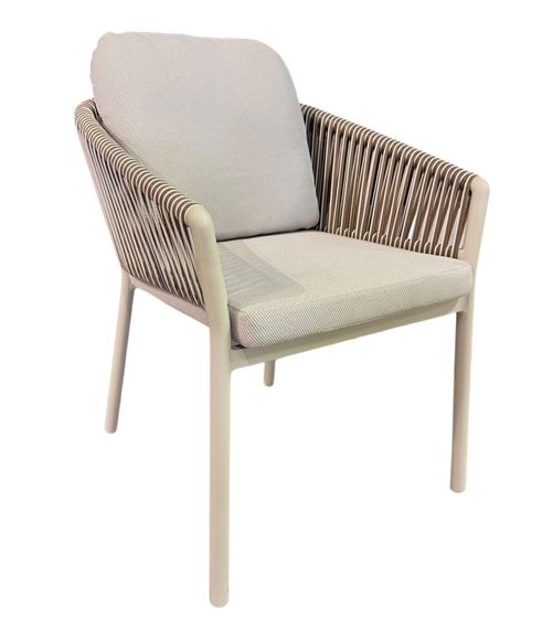 TUSCANY 9PCE DINING SET WARM WHITE