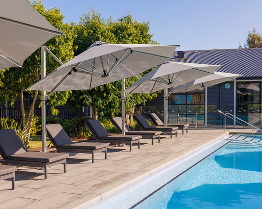 AURORA 3.5M OCTAGONAL CANTILEVER OLEFIN CANVAS