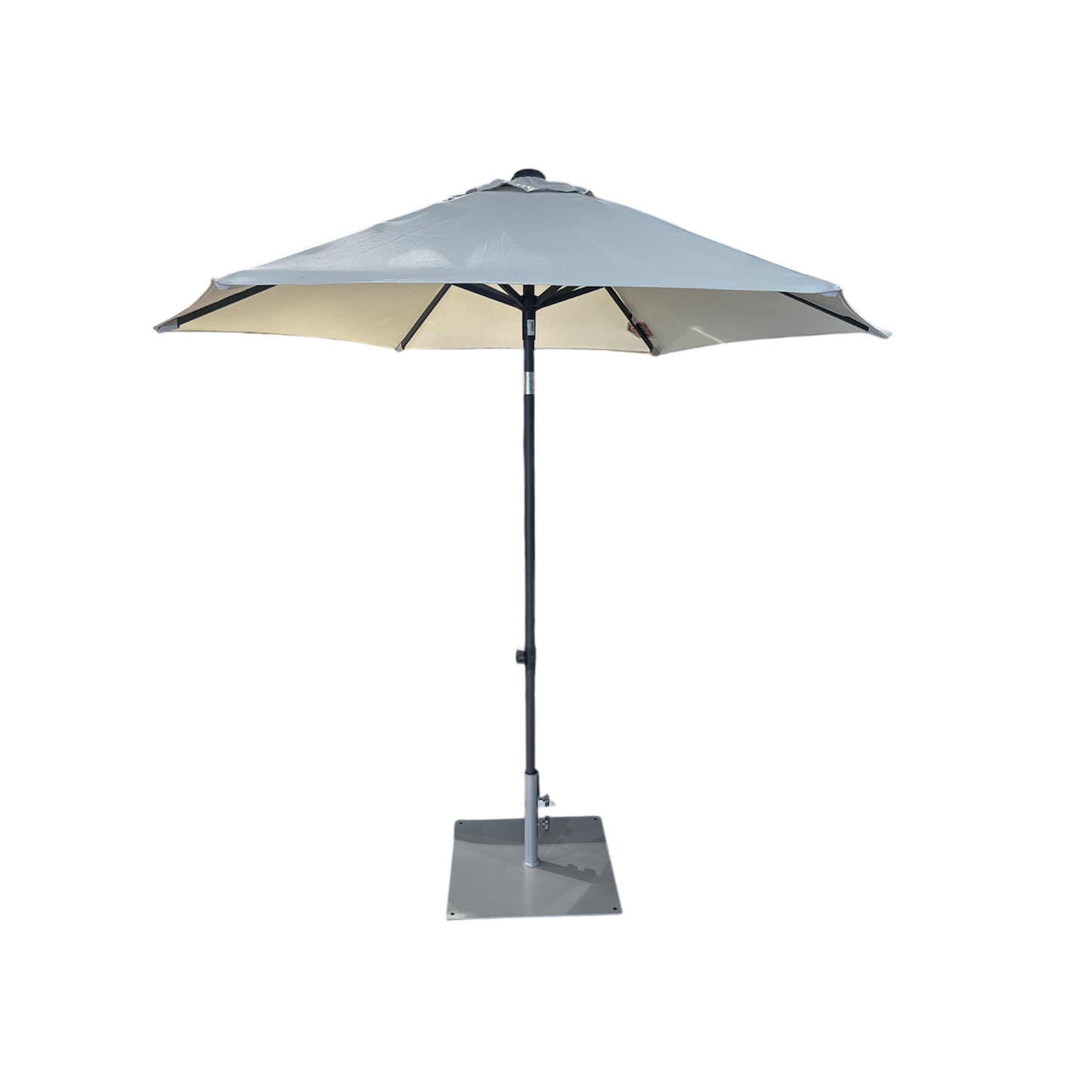 Harbord 2.5m Hexagonal Umbrella French Grey