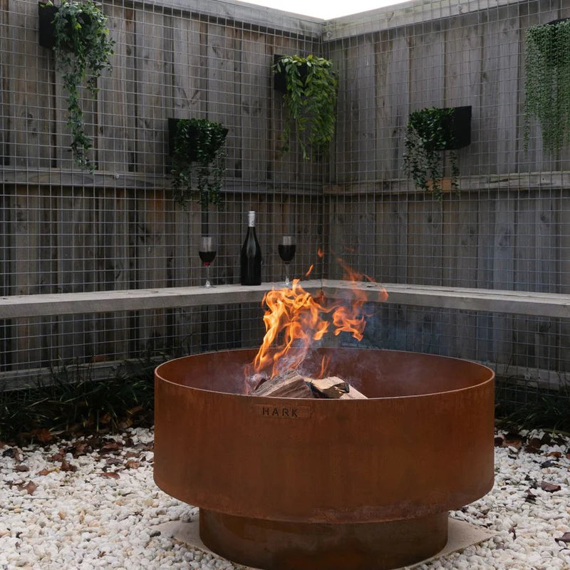HARK RORY CORTEN STEEL FIRE PIT 80cm