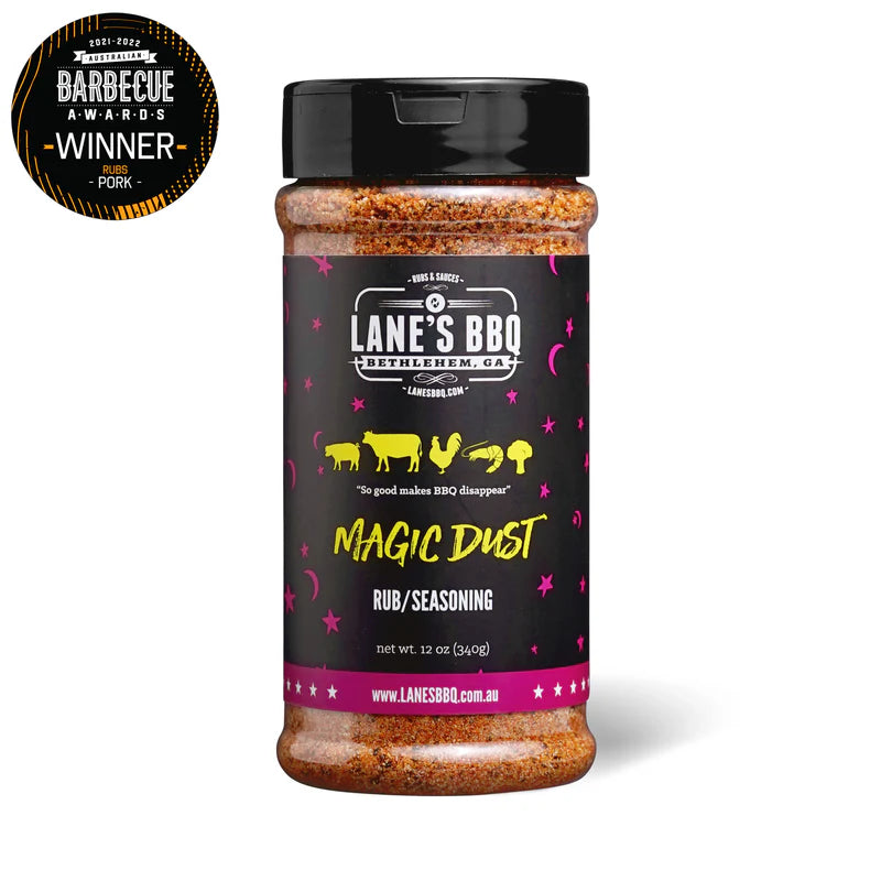 LANES BBQ MAGIC DUST RUB PITMASTER
