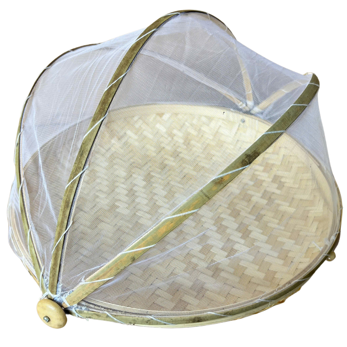 MESH & BAMBOO FOOD COVER MEDIUM 40x20cm