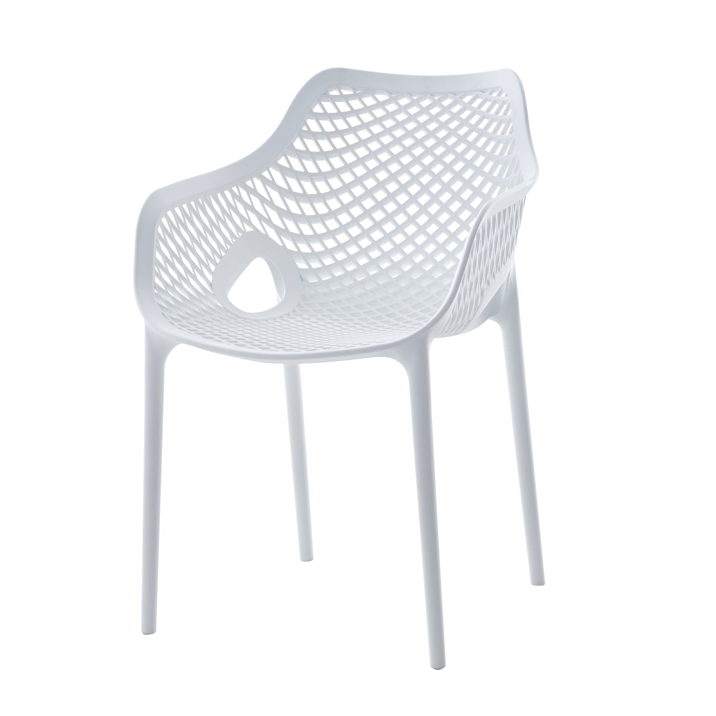 NIKITA PP ARM DINING CHAIR
