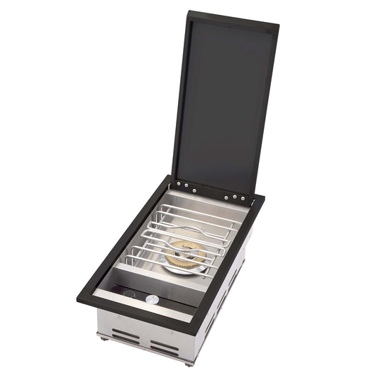 GASMATE PHOENIX BLACK DROP IN SIDE BURNER LPG