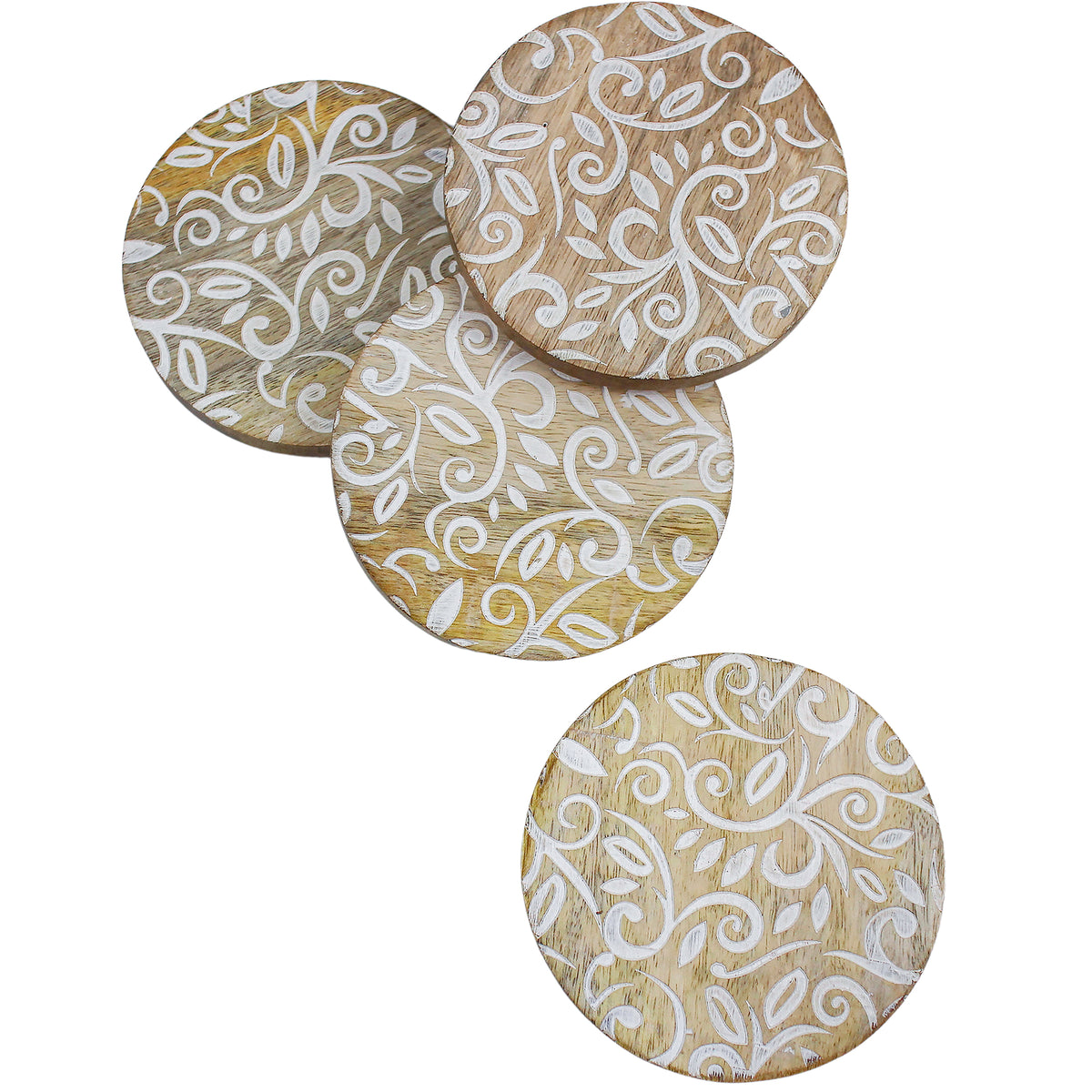 WOODMATES COASTERS S/4