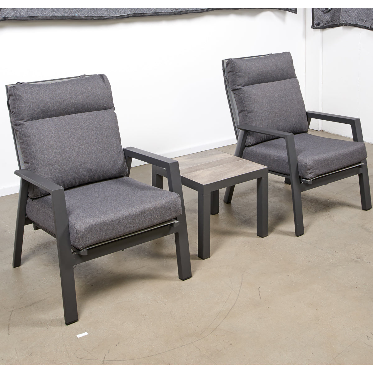 BALLINA RECLINING SINGLE LOUNGE - CHARCOAL