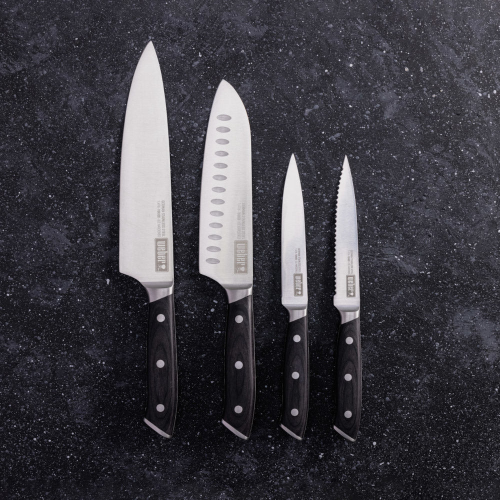 WEBER EVERYDAY KNIFE SET 4PCE