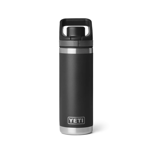 Yeti Rambler 18oz Bottle With Flip Chug Cap Black