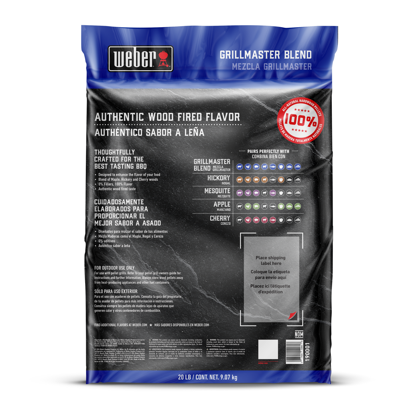 WOOD PELLETS - GRILL MASTER
