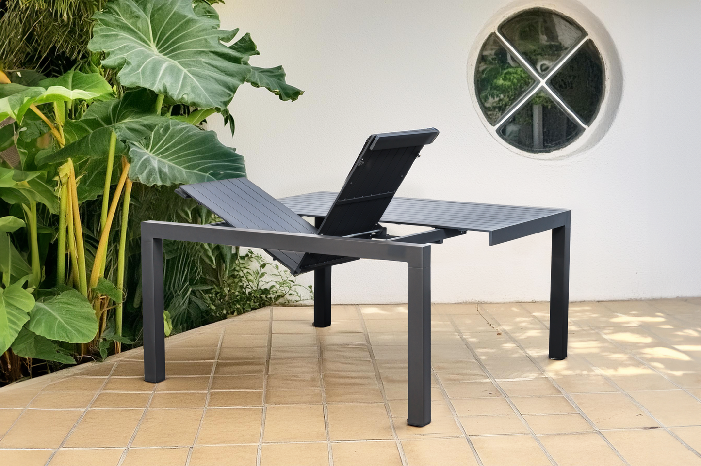 AZURA EXTENSION DINING TABLE 970-1490x1490