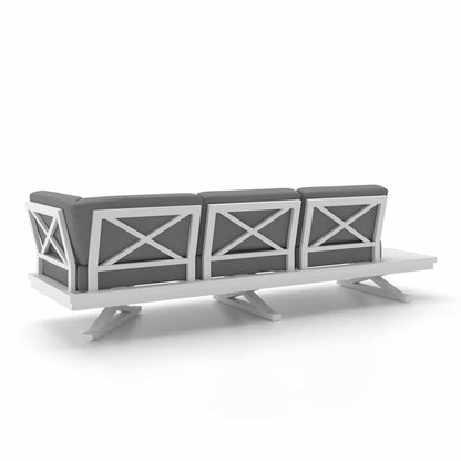 BRIDGEPORT 3PCE PLATFORM CORNER SOFA SET