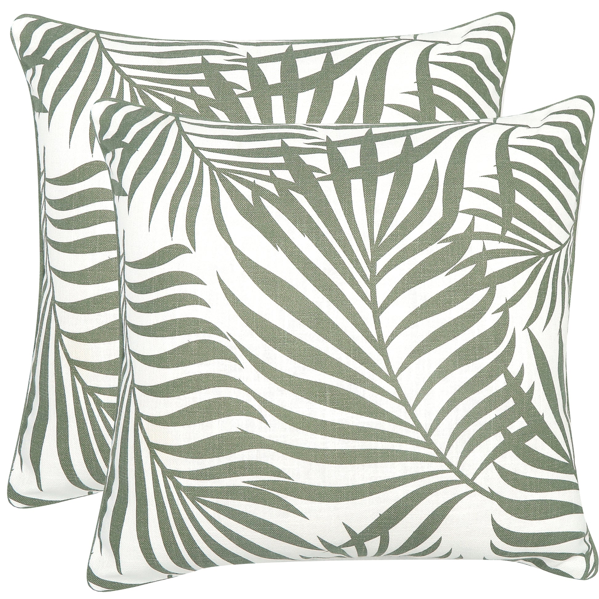 Palmy Days Cushion - Green