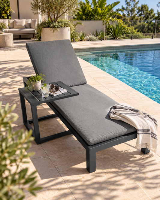 ELBA SUNLOUNGE W/CUSHION