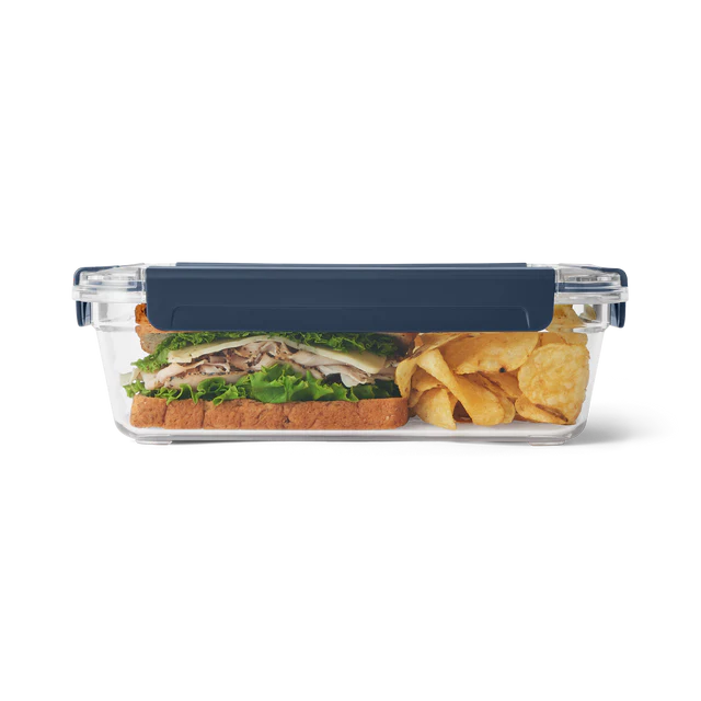 Yeti Food Storage - Large with a sandwich and chips inside