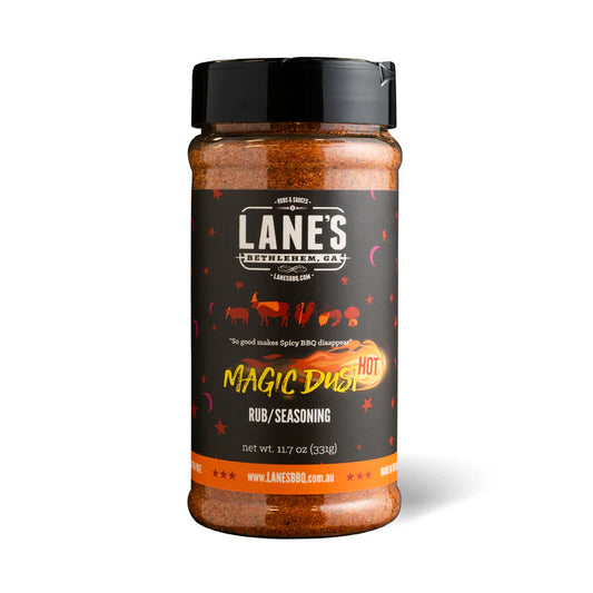 LANES BBQ MAGIC DUST HOT PITMASTER