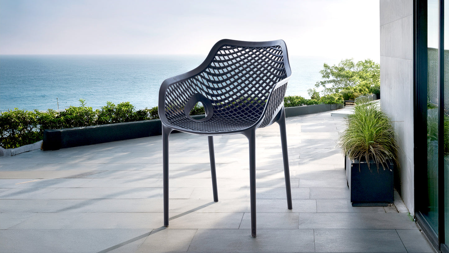 NIKITA PP ARM DINING CHAIR