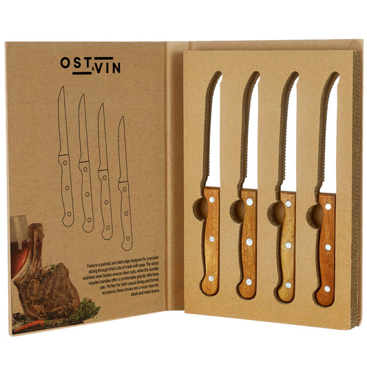 OST & Vin 4pce steak knife set