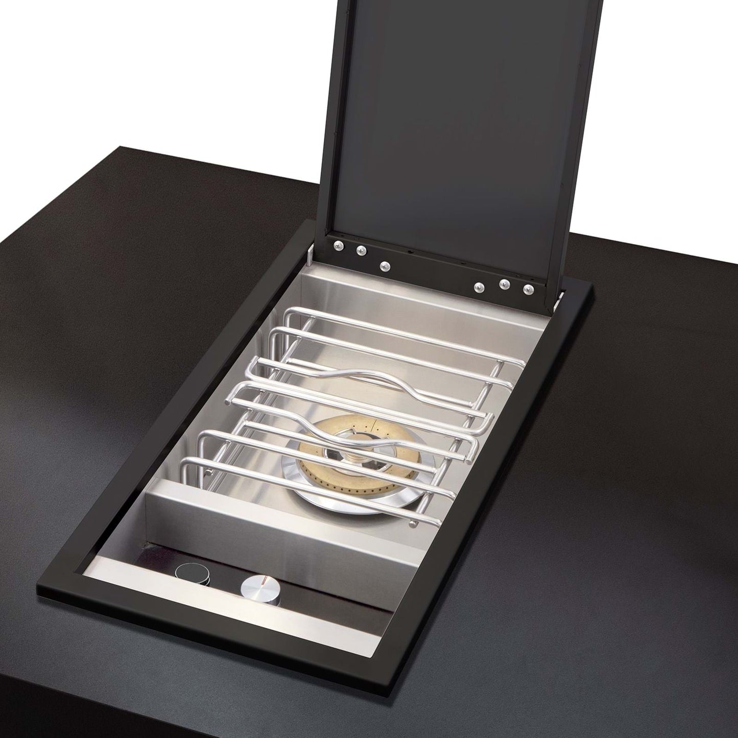 GASMATE PHOENIX BLACK DROP IN SIDE BURNER LPG