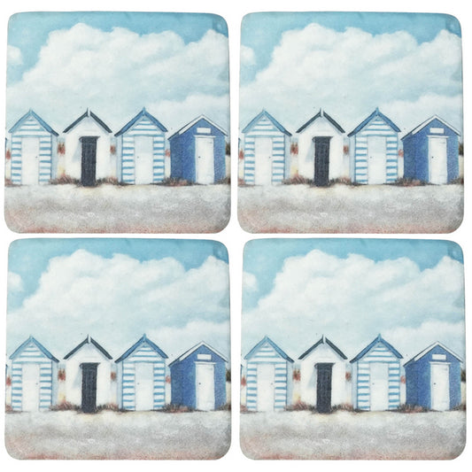 BEACH U2 IT RESIN COASTER S/4