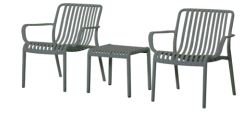 VOYAGE 4PCE DOUBLE LOUNGE - CLOVER GREEN