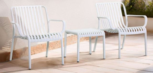VOYAGE 4PCE DOUBLE LOUNGE - WHITE