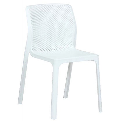 BAILEY RESIN DINING CHAIR ARMLESS