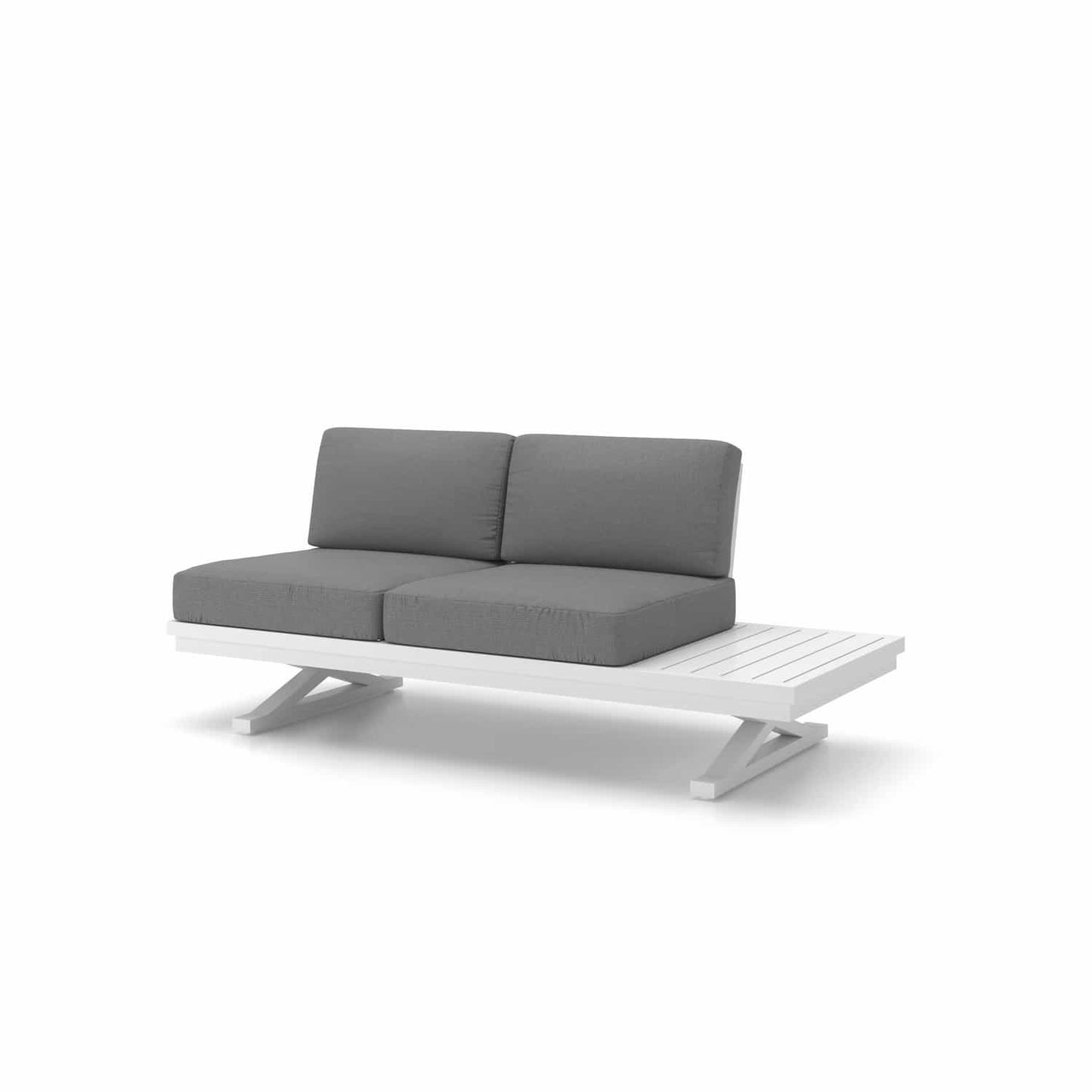 BRIDGEPORT 3PCE PLATFORM CORNER SOFA SET