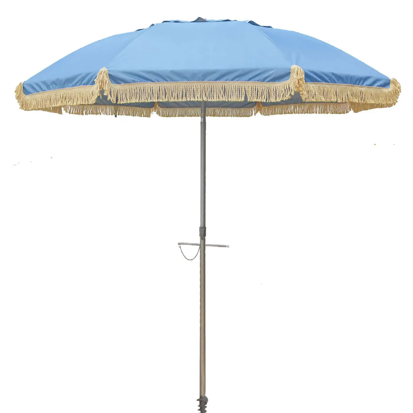 PREMIUM FRINGE BEACH UMBRELLA 210cm