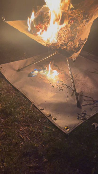 FIRE RESISTANT MAT 1m x 1m