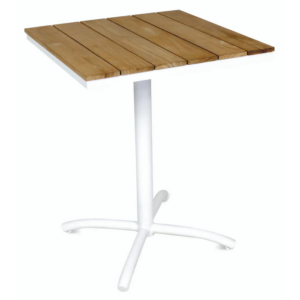AURORA 60cm SIDE TABLE - WHITE