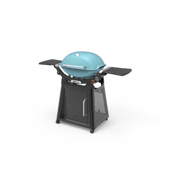 Family Q3200N+ Sky Blue LPG Side Angle
