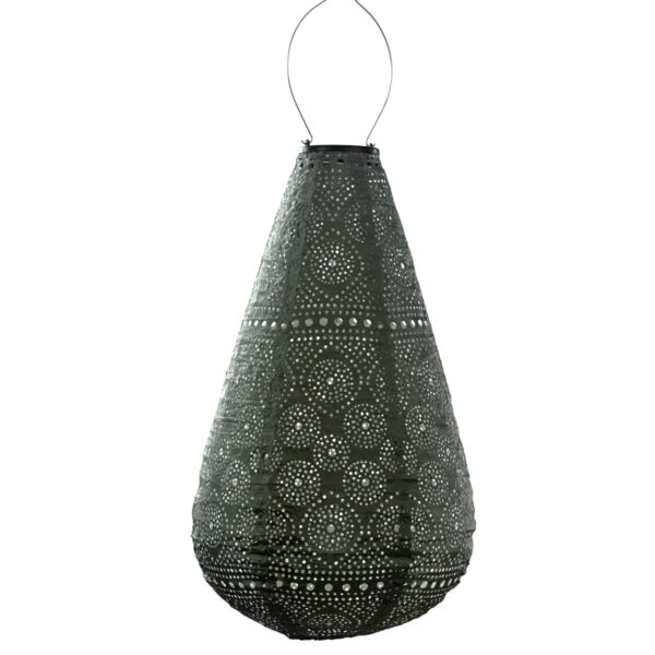 Lumiz Solar Lantern Drop 28 Sage Green