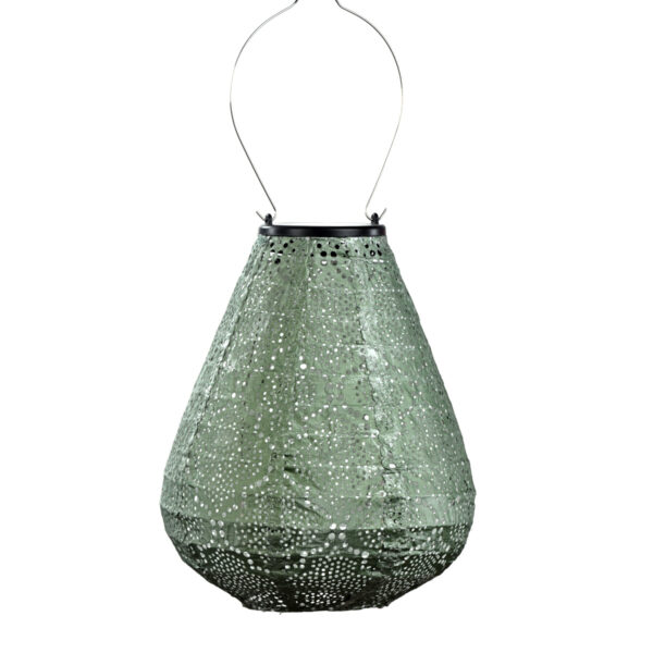 Lumiz Solar Lantern Tulip 20 Sage Green