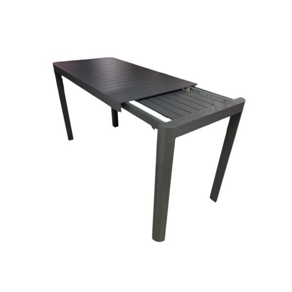 AZURA EXTENSION BAR TABLE 1490-1940x900mm GUNMETAL