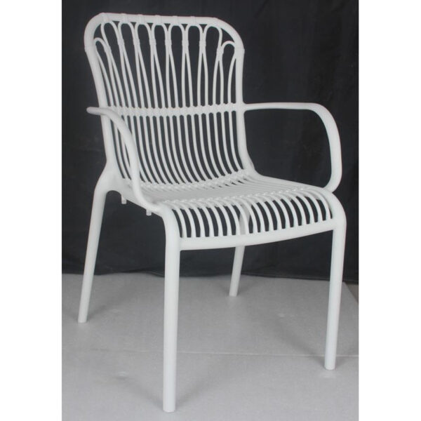 JAVIER Dining Chair White