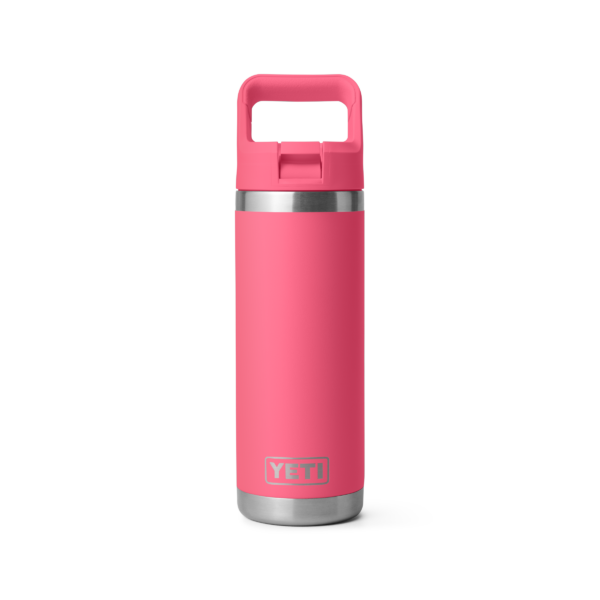 YETI Ramber 18oz Straw Bottle Tropical Pink
