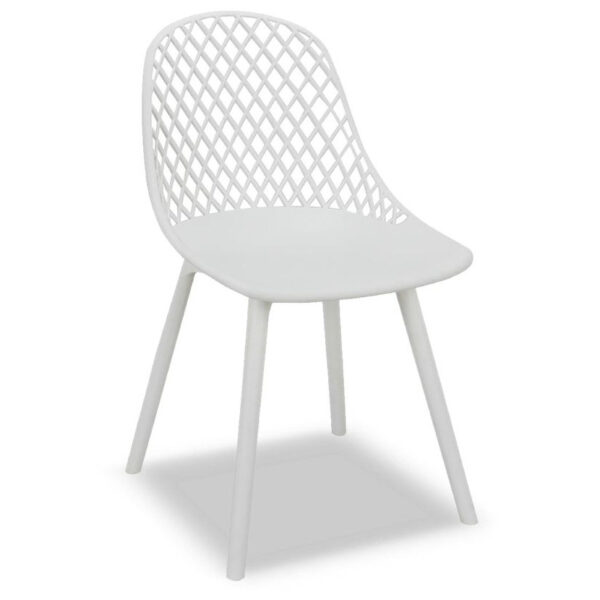 COSMOS Resin Chair White
