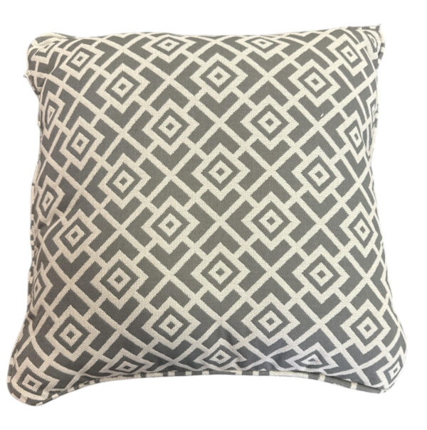SERENA SCATTER CUSHION - AZTEC GREY